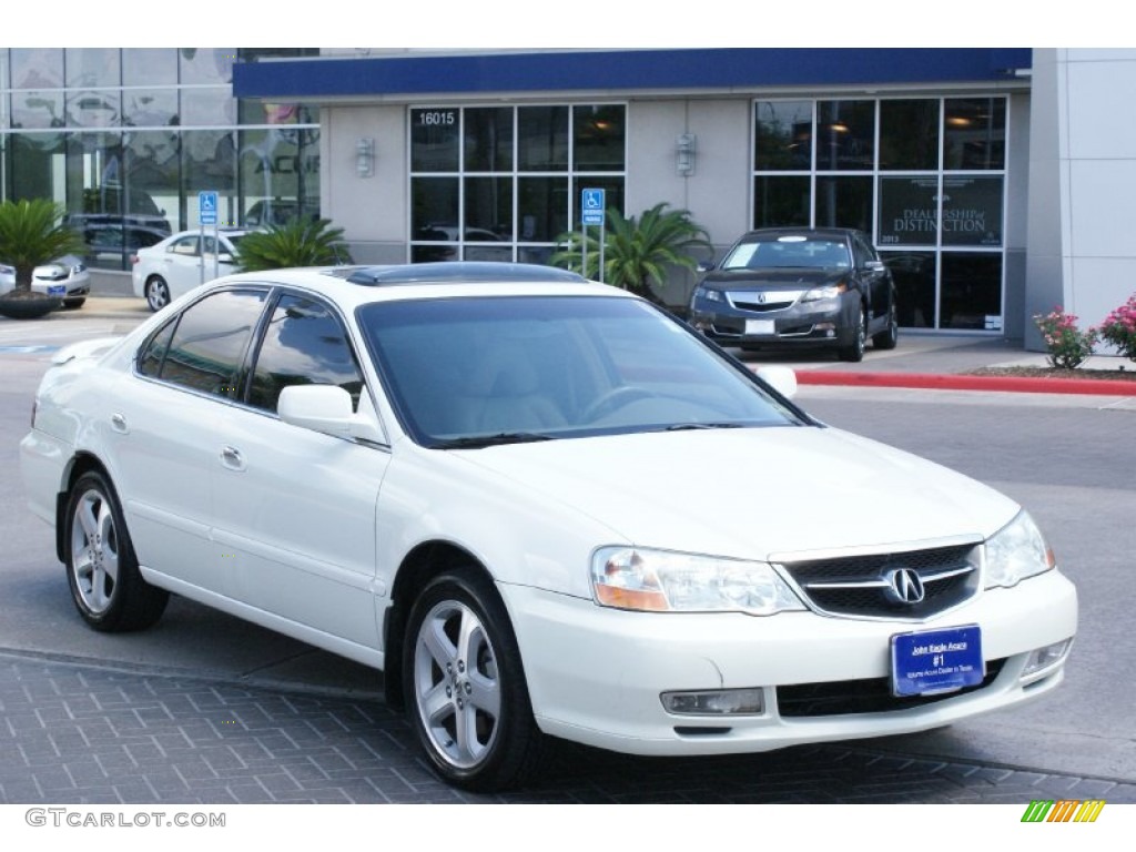 2003 TL 3.2 Type S - White Diamond Pearl / Ebony photo #3