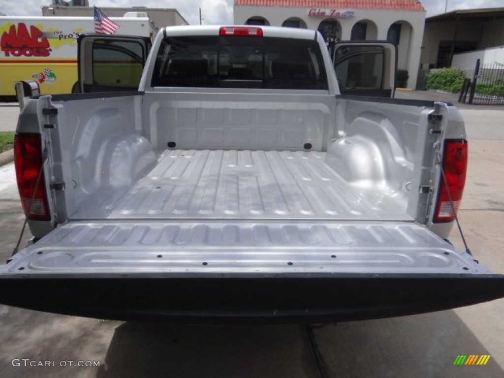 2014 1500 SLT Quad Cab - Bright Silver Metallic / Black/Diesel Gray photo #10