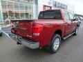 2013 Cayenne Red Nissan Titan SV Crew Cab 4x4  photo #10