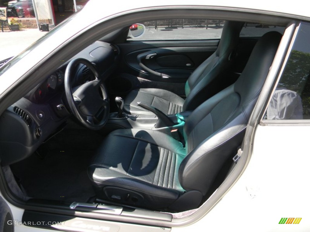 2000 911 Carrera Coupe - Biarritz White / Black photo #5