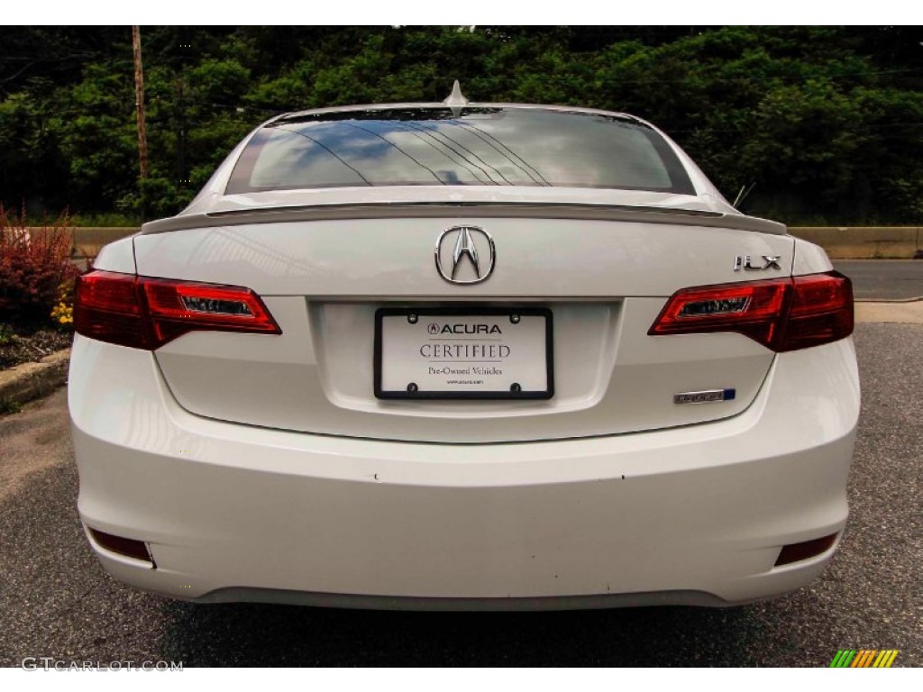 2013 ILX 1.5L Hybrid - Bellanova White Pearl / Ebony photo #5