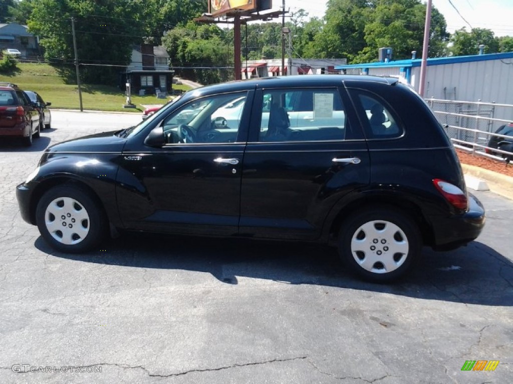 2006 PT Cruiser  - Brilliant Black Crystal Pearl / Pastel Slate Gray photo #8