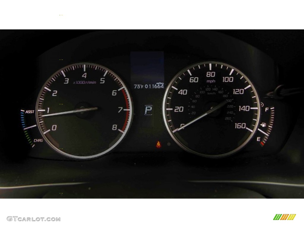 2013 Acura ILX 1.5L Hybrid Gauges Photos