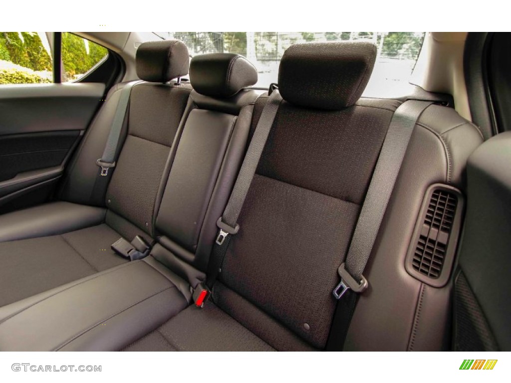 2013 Acura ILX 1.5L Hybrid Rear Seat Photos