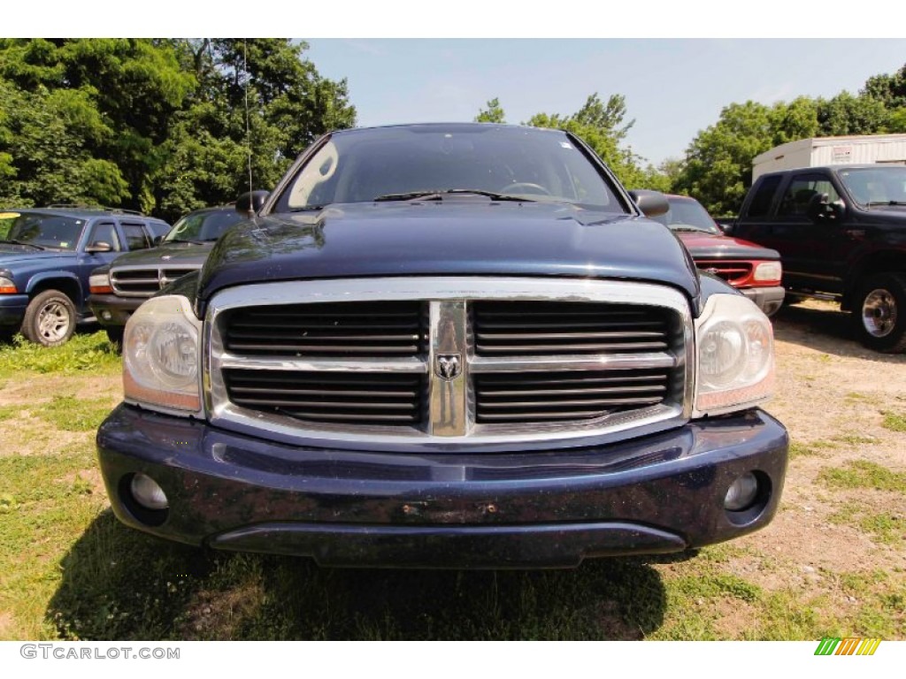 2004 Durango SLT 4x4 - Patriot Blue Pearl / Medium Slate Gray photo #2