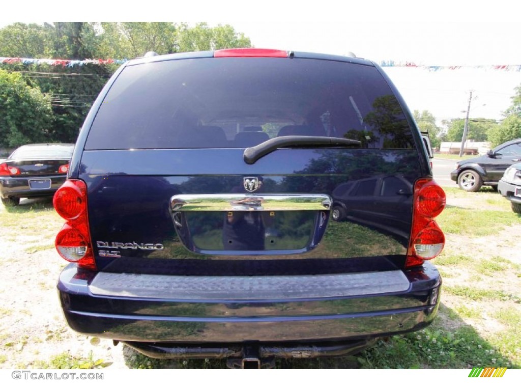 2004 Durango SLT 4x4 - Patriot Blue Pearl / Medium Slate Gray photo #5