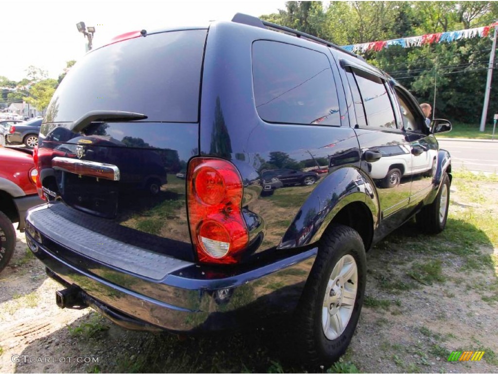 2004 Durango SLT 4x4 - Patriot Blue Pearl / Medium Slate Gray photo #6