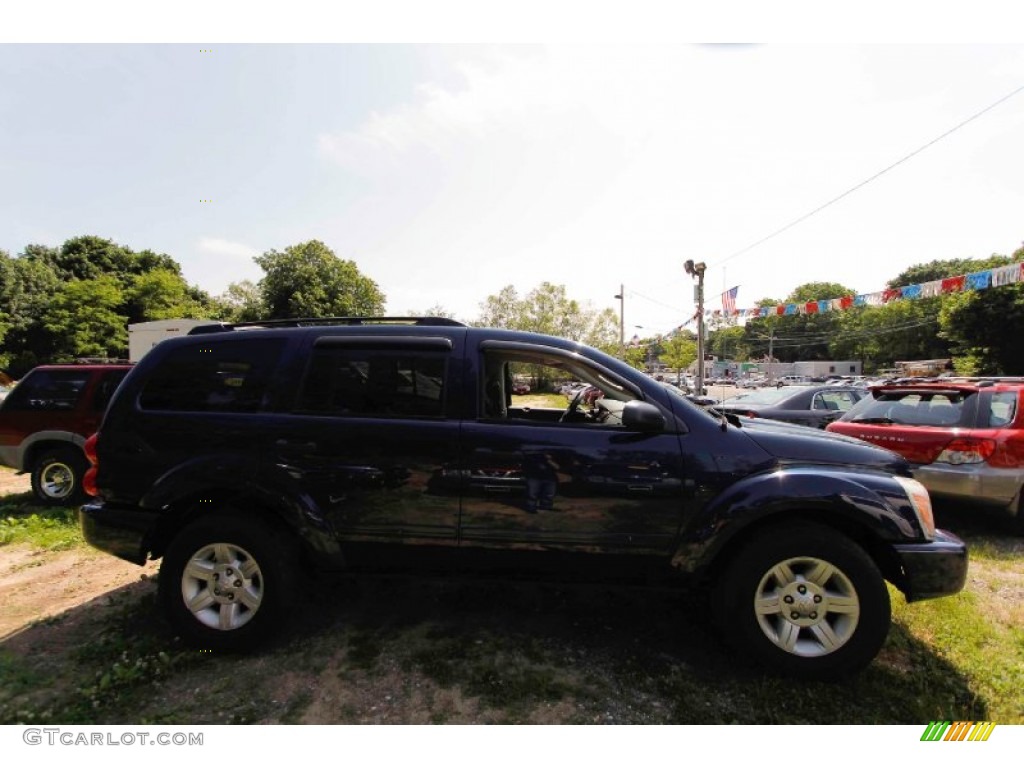 2004 Durango SLT 4x4 - Patriot Blue Pearl / Medium Slate Gray photo #7