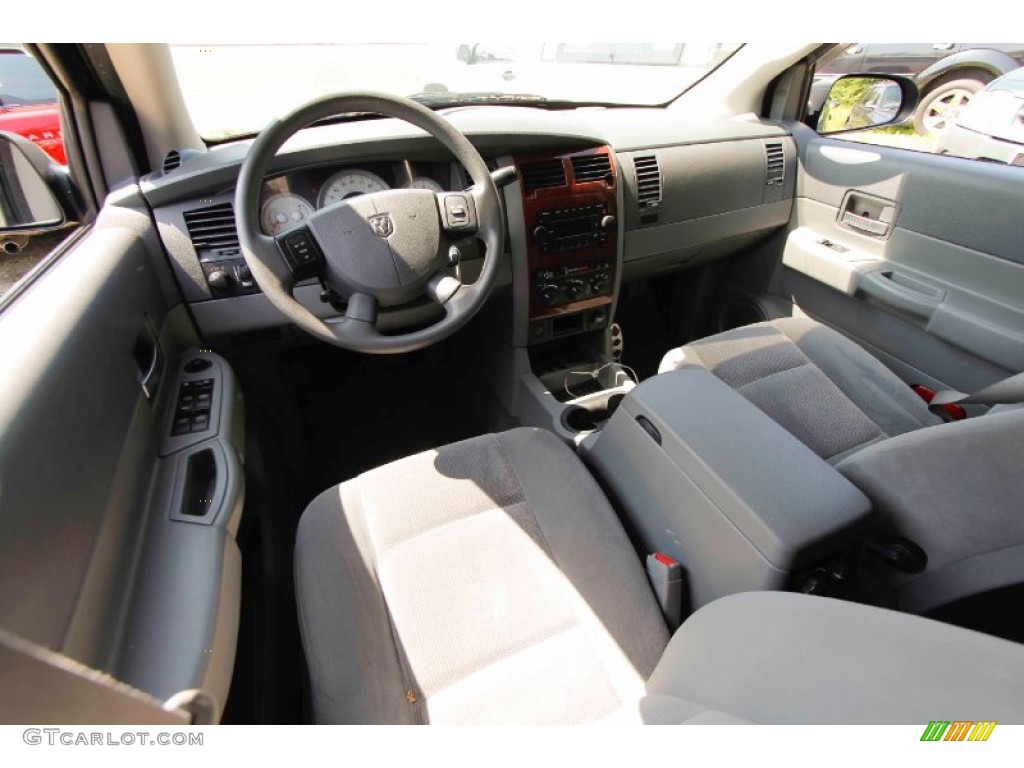 2004 Durango SLT 4x4 - Patriot Blue Pearl / Medium Slate Gray photo #11
