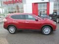 2014 Cayenne Red Nissan Rogue S AWD  photo #8