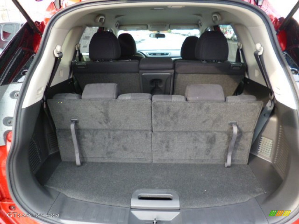 2014 Nissan Rogue S AWD Trunk Photo #94472920