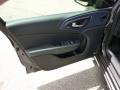 Black 2015 Chrysler 200 S Door Panel