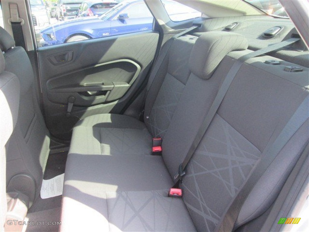 2014 Fiesta S Sedan - Ingot Silver / Charcoal Black photo #12