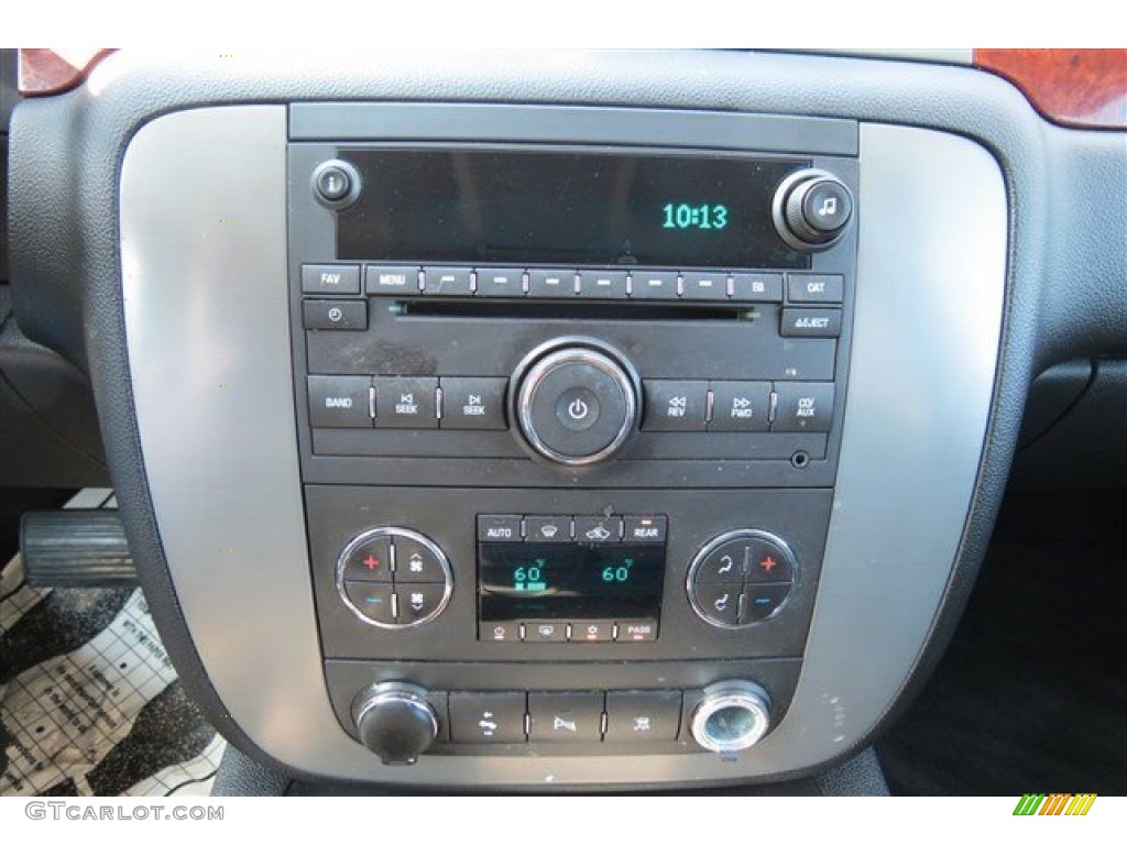2011 Yukon XL SLT - Storm Gray Metallic / Light Tan photo #17