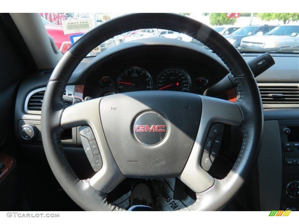 2011 Yukon XL SLT - Storm Gray Metallic / Light Tan photo #19