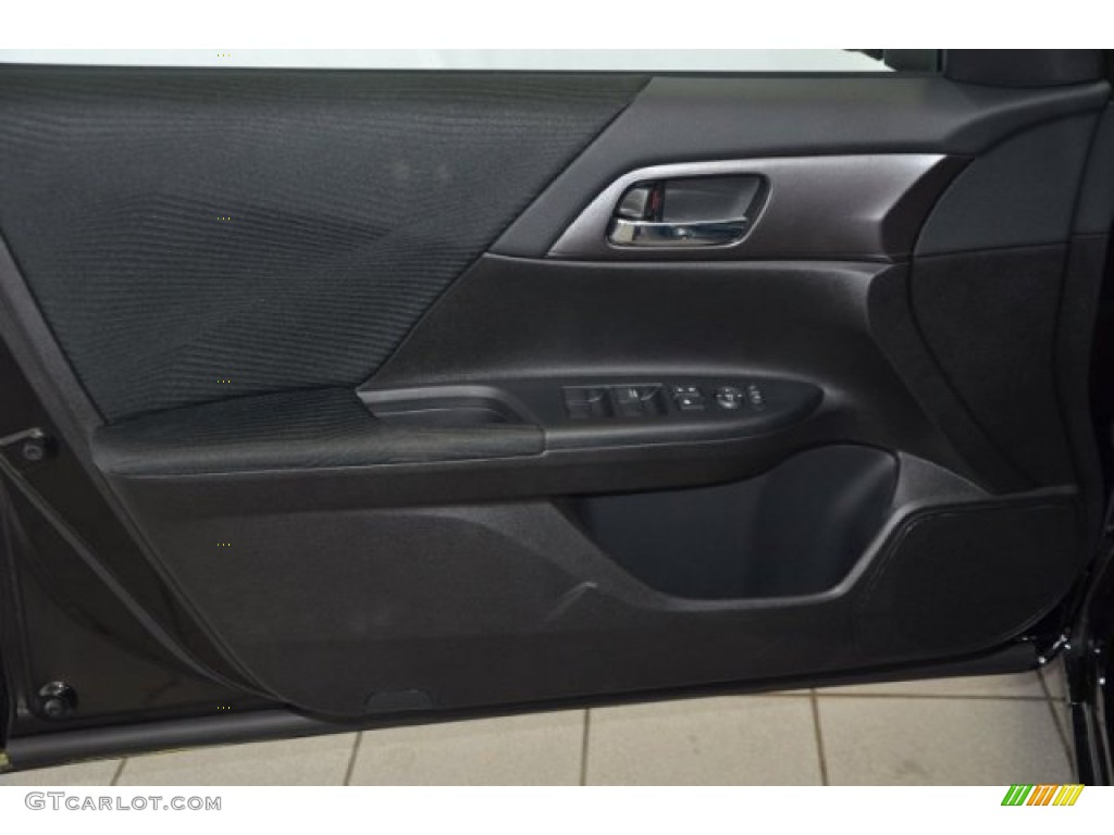 2014 Accord LX Sedan - Crystal Black Pearl / Black photo #8