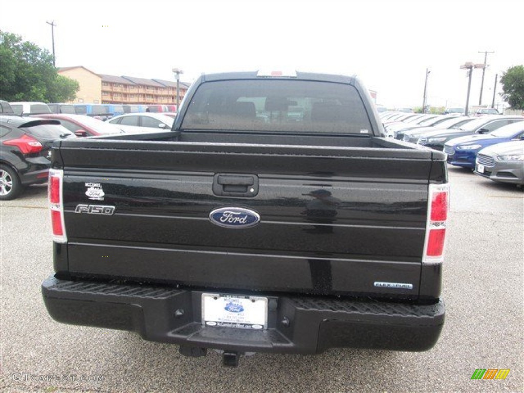 2014 F150 STX SuperCrew - Tuxedo Black / Black photo #5