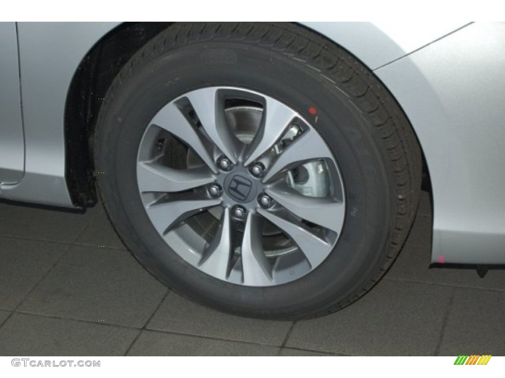 2014 Accord LX Sedan - Alabaster Silver Metallic / Gray photo #3