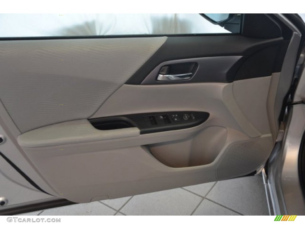2014 Accord LX Sedan - Alabaster Silver Metallic / Gray photo #8