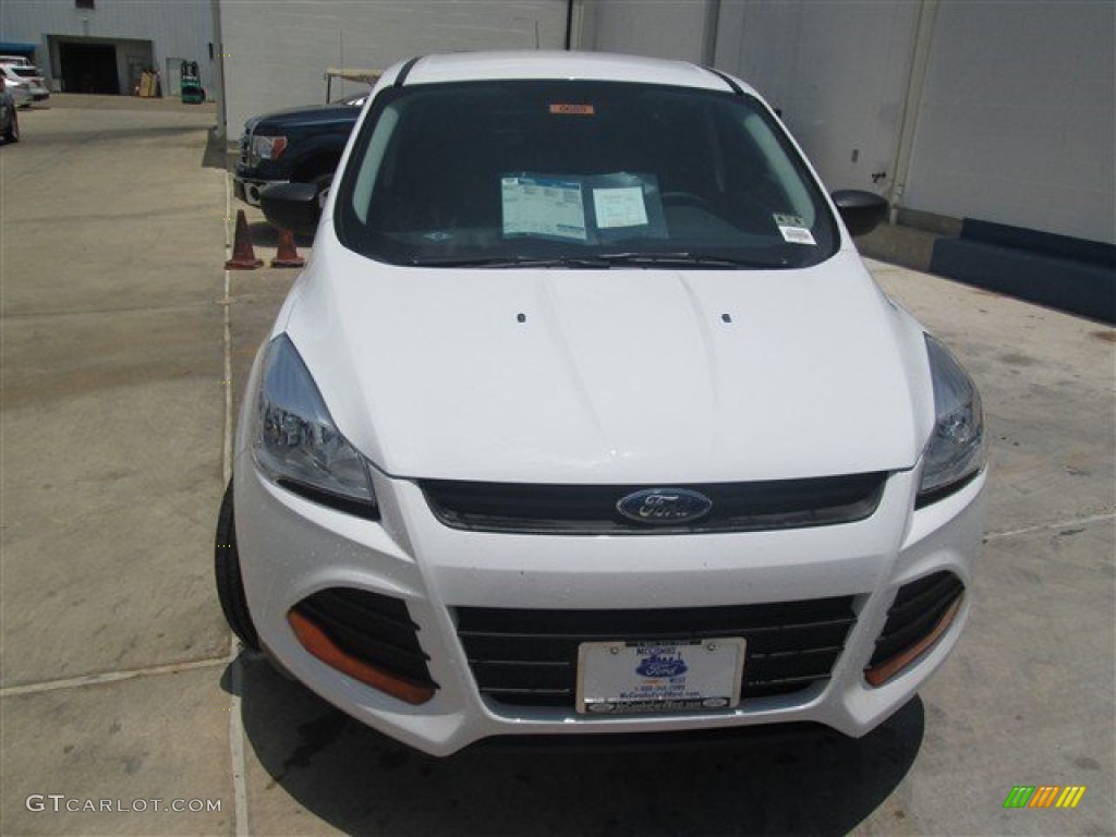 2014 Escape S - Oxford White / Charcoal Black photo #1