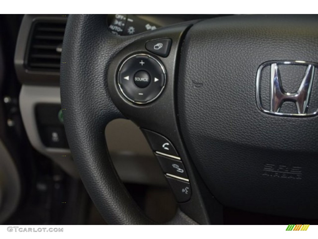 2014 Accord LX Sedan - Modern Steel Metallic / Gray photo #20