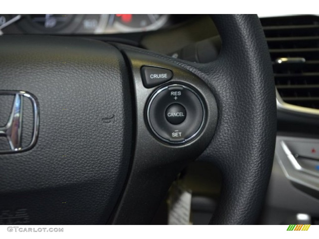 2014 Accord LX Sedan - Modern Steel Metallic / Gray photo #21