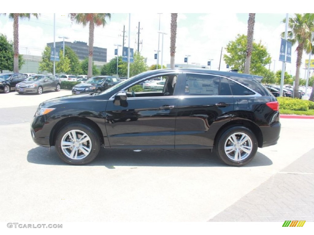 Crystal Black Pearl 2015 Acura RDX Technology Exterior Photo #94478833