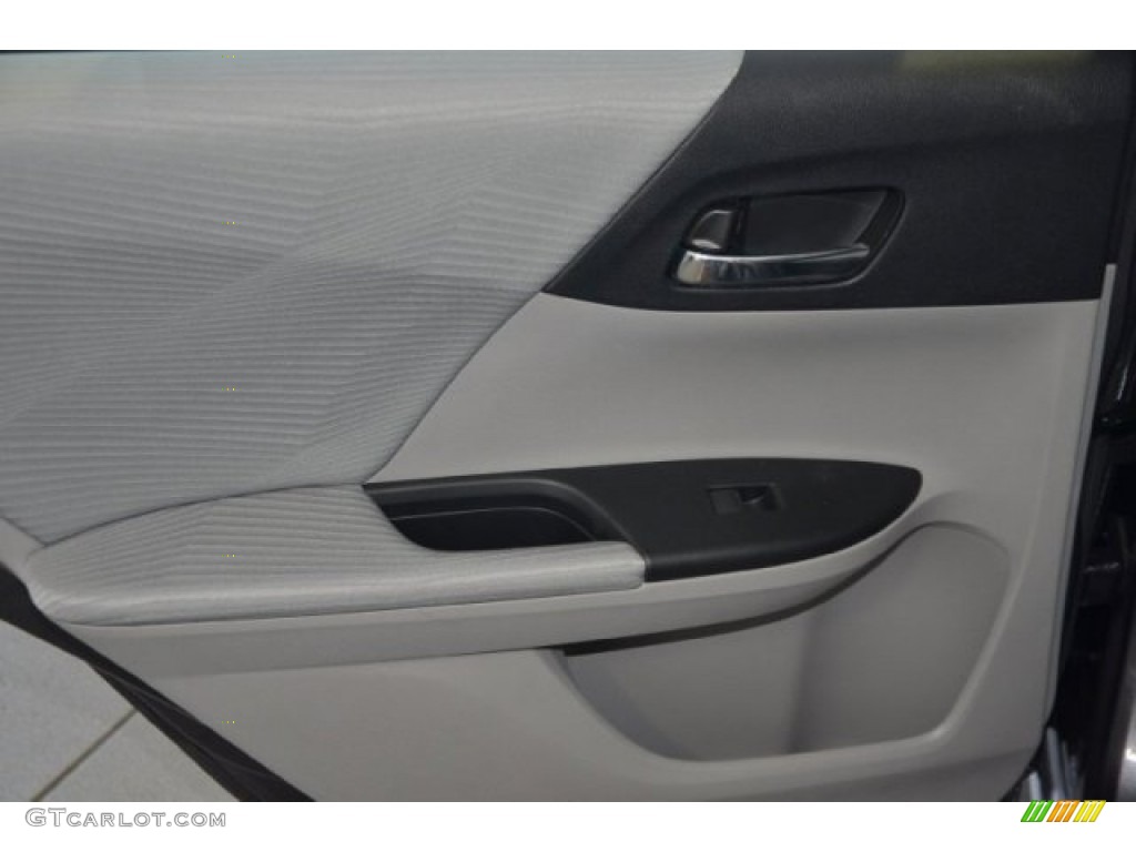 2014 Accord LX Sedan - Modern Steel Metallic / Gray photo #22
