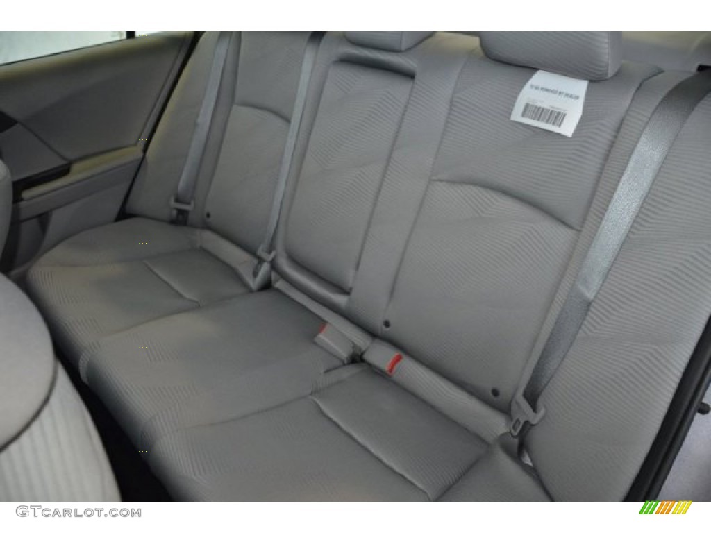 2014 Accord LX Sedan - Modern Steel Metallic / Gray photo #23