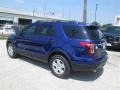 2014 Deep Impact Blue Ford Explorer FWD  photo #2