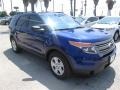 2014 Deep Impact Blue Ford Explorer FWD  photo #6