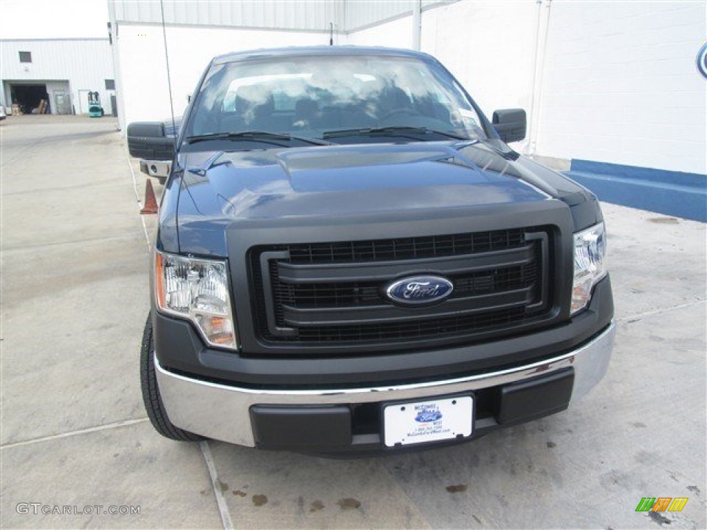 2014 F150 XL SuperCab - Blue Jeans / Steel Grey photo #1