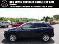 2014 True Blue Pearl Jeep Cherokee Latitude 4x4  photo #1