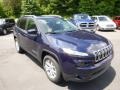 2014 True Blue Pearl Jeep Cherokee Latitude 4x4  photo #4