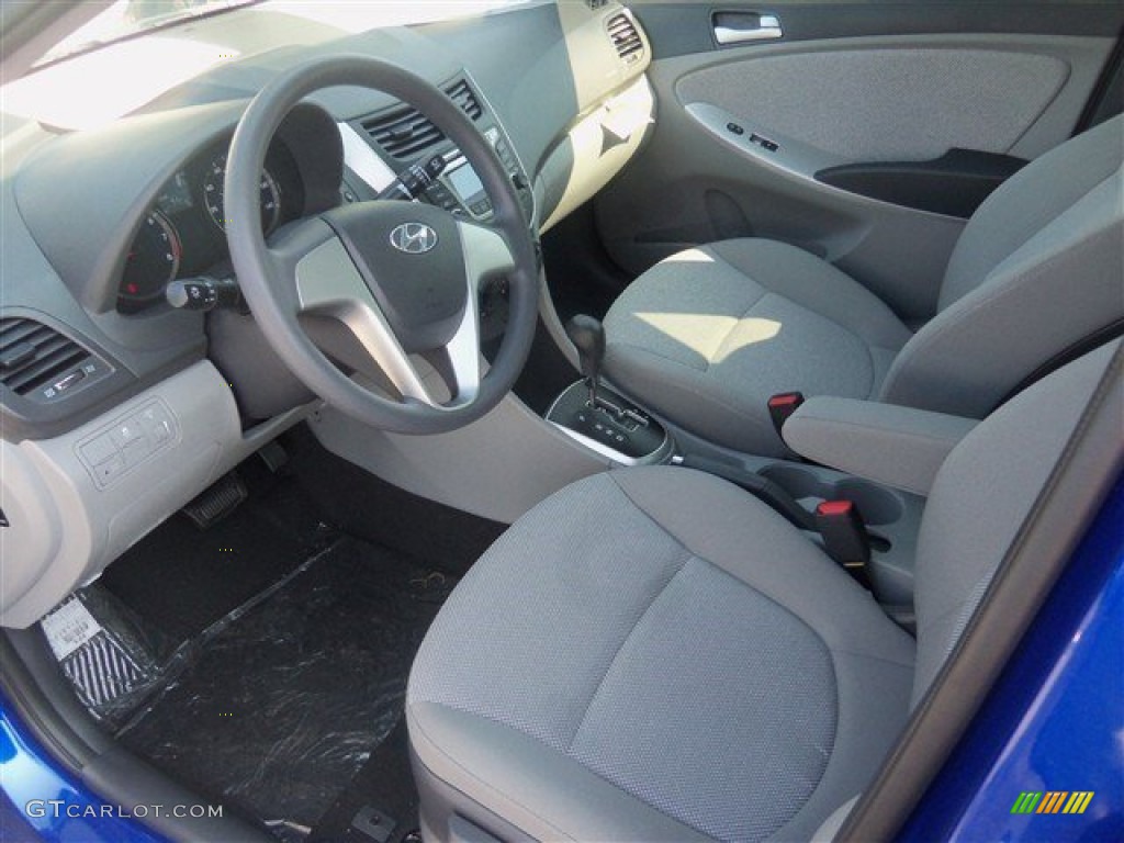 2014 Hyundai Accent GLS 4 Door Interior Color Photos