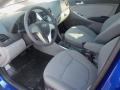  2014 Accent GLS 4 Door Gray Interior