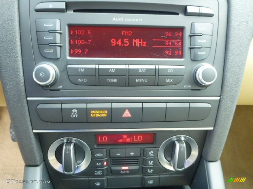 2012 Audi A3 2.0T quattro Controls Photo #94480387
