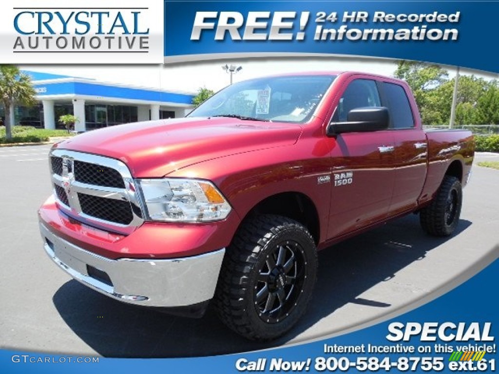 Deep Cherry Red Crystal Pearl Ram 1500