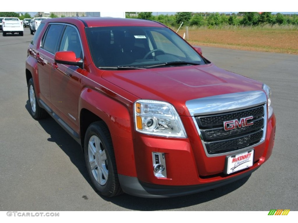 Crystal Red Tintcoat GMC Terrain