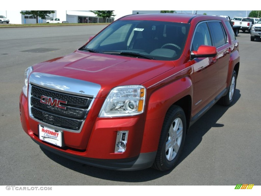 2014 Terrain SLE - Crystal Red Tintcoat / Jet Black photo #2