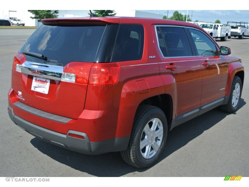 2014 Terrain SLE - Crystal Red Tintcoat / Jet Black photo #5