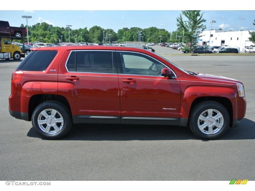 2014 Terrain SLE - Crystal Red Tintcoat / Jet Black photo #6