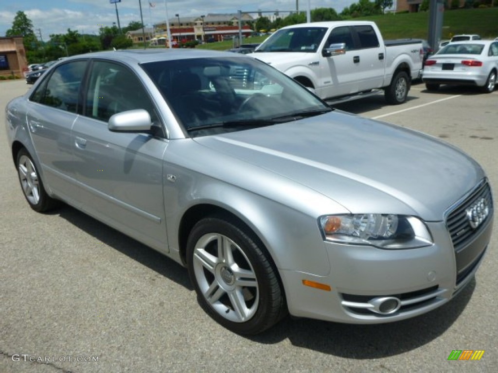 Light Silver Metallic 2006 Audi A4 2.0T quattro Sedan Exterior Photo #94481652