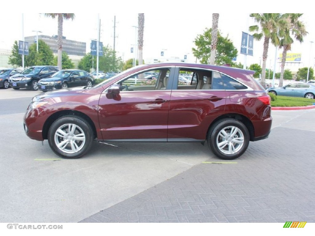 Basque Red Pearl II 2015 Acura RDX Technology Exterior Photo #94481683