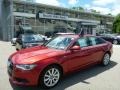 Garnet Red Pearl - A6 3.0T quattro Sedan Photo No. 1