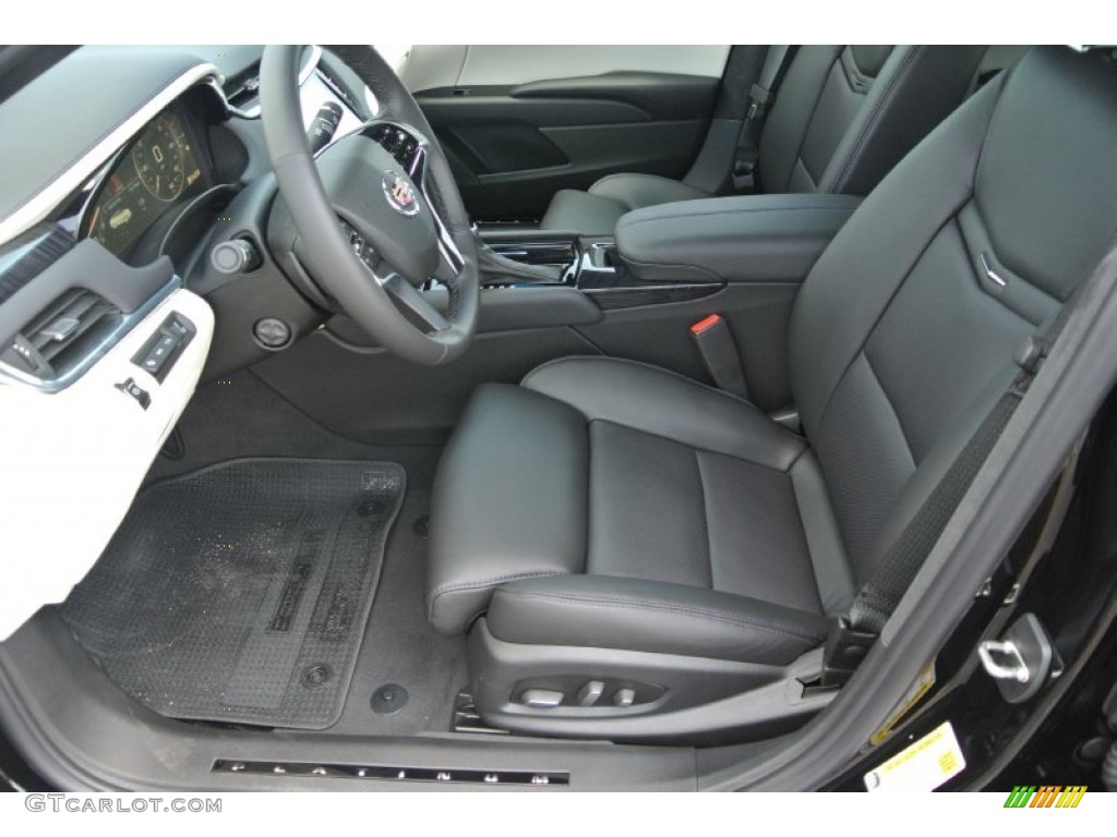 Platinum Jet Black/Light Wheat Opus Full Leather Interior 2014 Cadillac XTS Platinum FWD Photo #94482793
