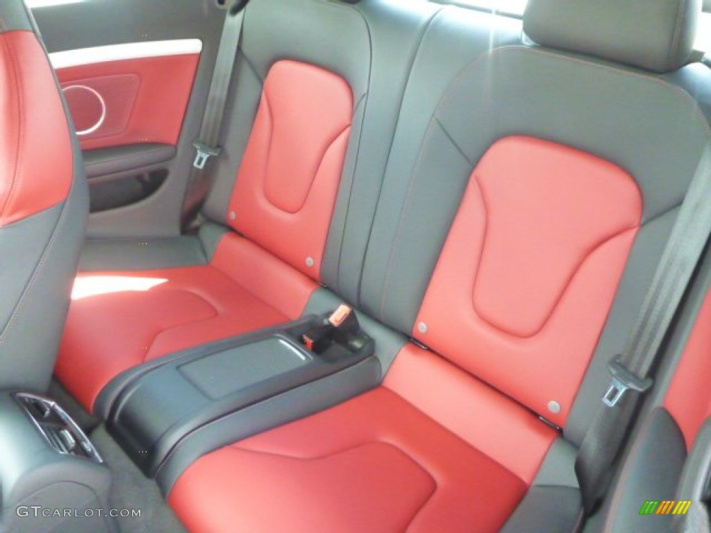 2014 Audi S5 3.0T Premium Plus quattro Cabriolet Rear Seat Photo #94483507