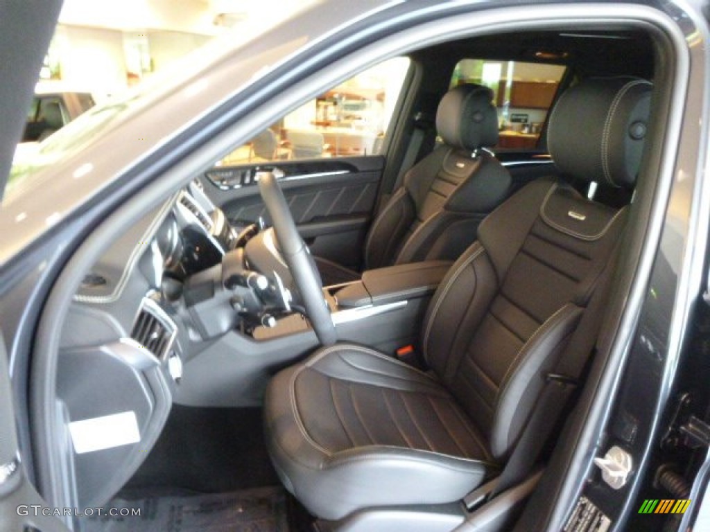 designo Black Interior 2014 Mercedes-Benz ML 63 AMG Photo #94483762