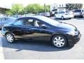 Crystal Black Pearl - Civic LX Coupe Photo No. 4