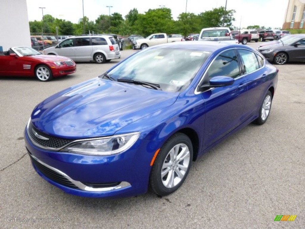 Vivid Blue Pearl 2015 Chrysler 200 Limited Exterior Photo #94484173